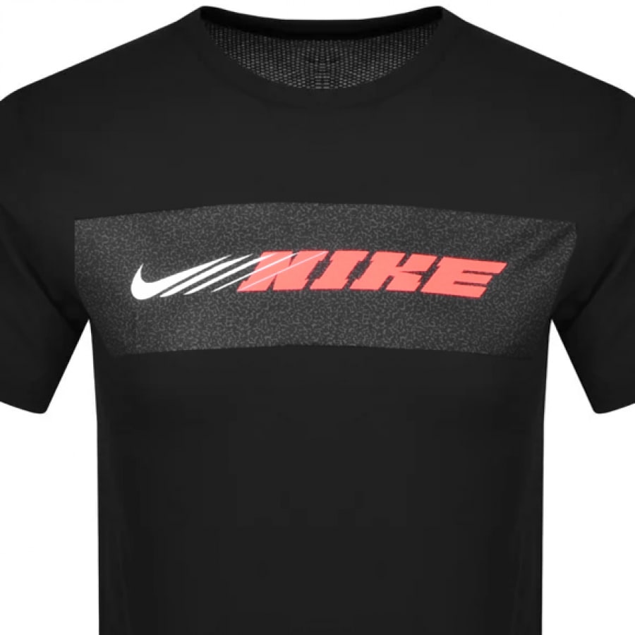 Alternative Image for ProductNike Training Pro Logo T Shirt Black2